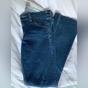 K roque vintage flare dark wash jeans